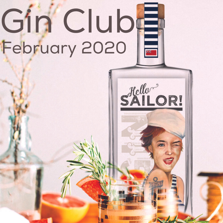 Gin for February 2020 - Hello Sailor Artisan London Dry