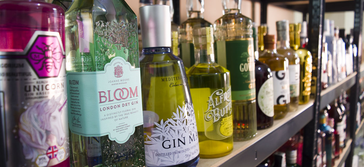 Gin Shop for all your Small Craft and Big Brand Gins, Liquers and