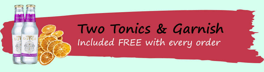 Add a Tonic & Garnish to any order for FREE
