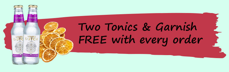 Add a Tonic & Garnish to any order for FREE