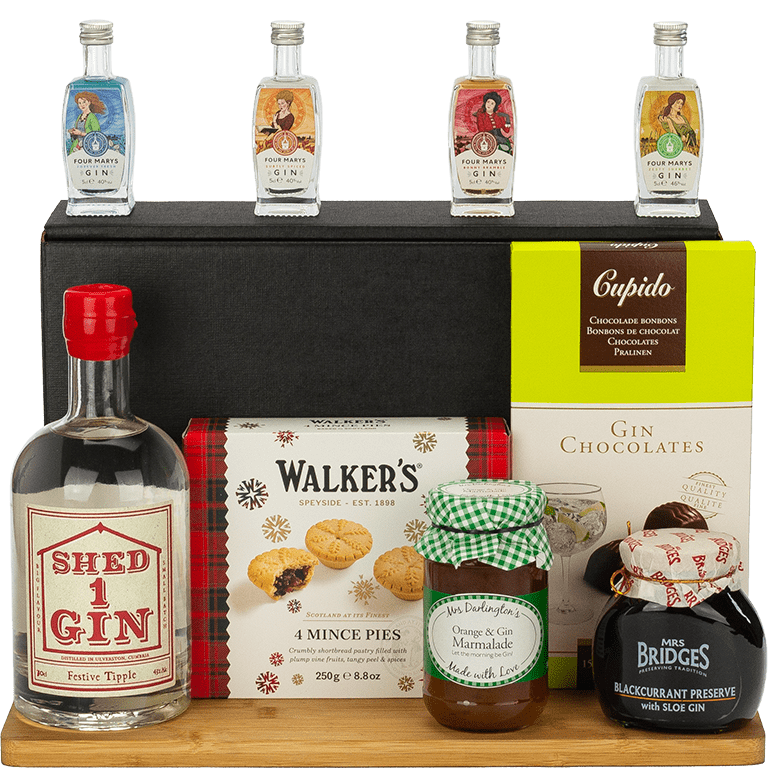 Assortment of Gin related goodies Gin