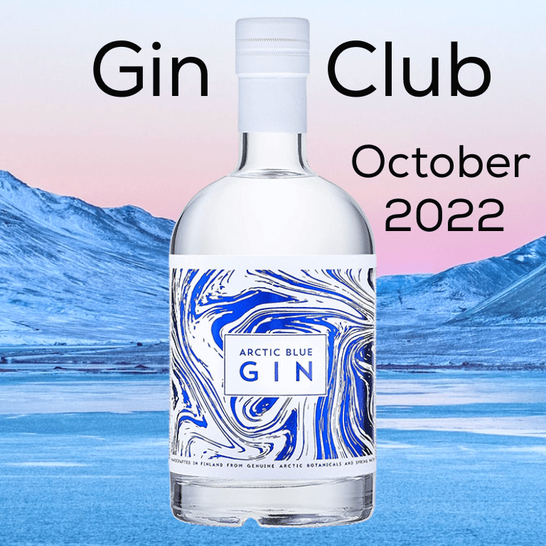 Gin for October - Arctic Blue Gin