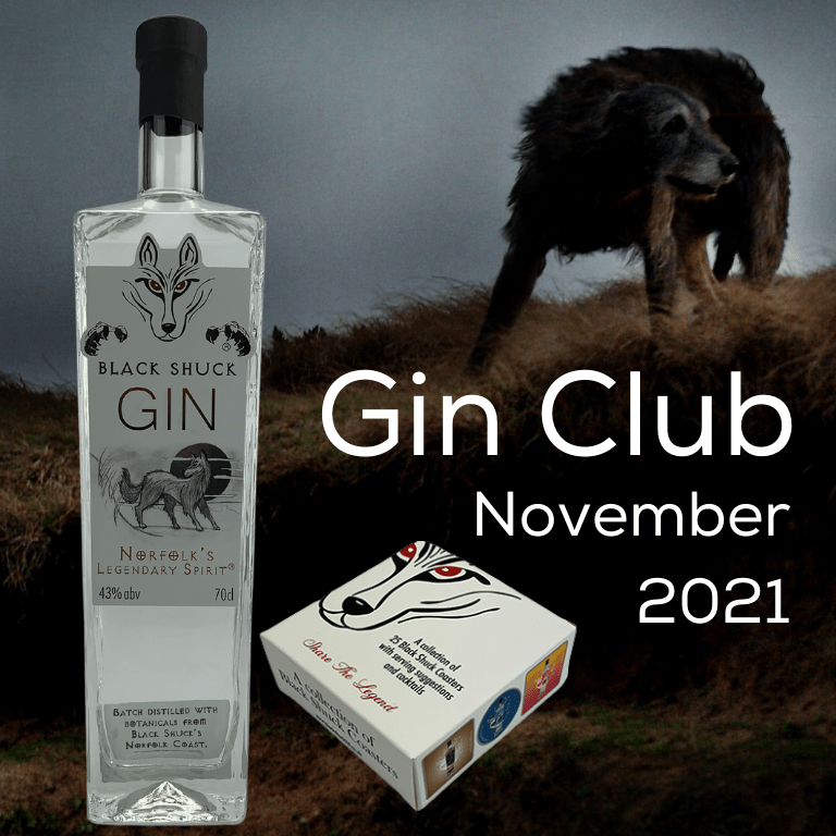 Gin for November - Black Shuck Gin