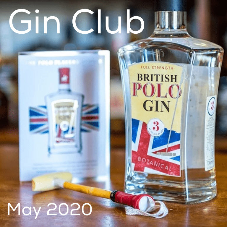 Gin for May 2020 - British Polo Organic Gin No.3