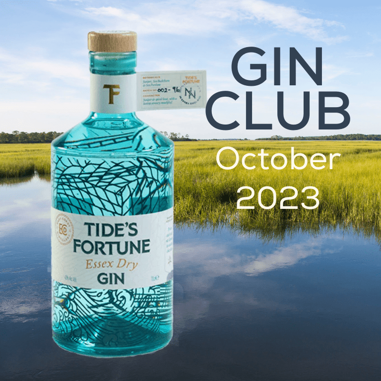 Gin for Oct - East Coast Distillery Tide's Fortune Essex Dry