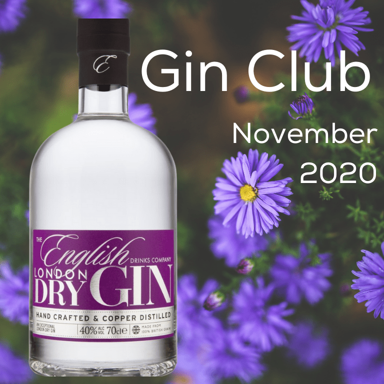 Gin for November 2020 - English Drinks Company London Dry