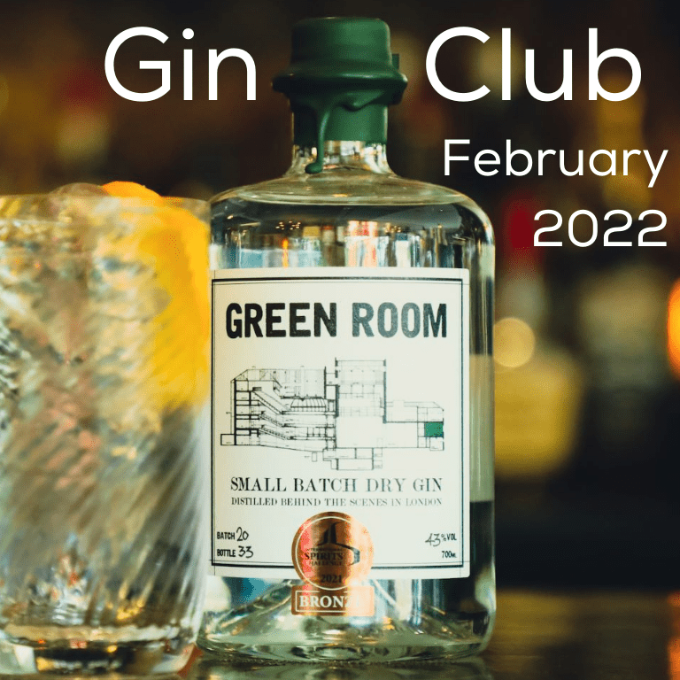 Gin for February 2022 - Green Room Dry Gin