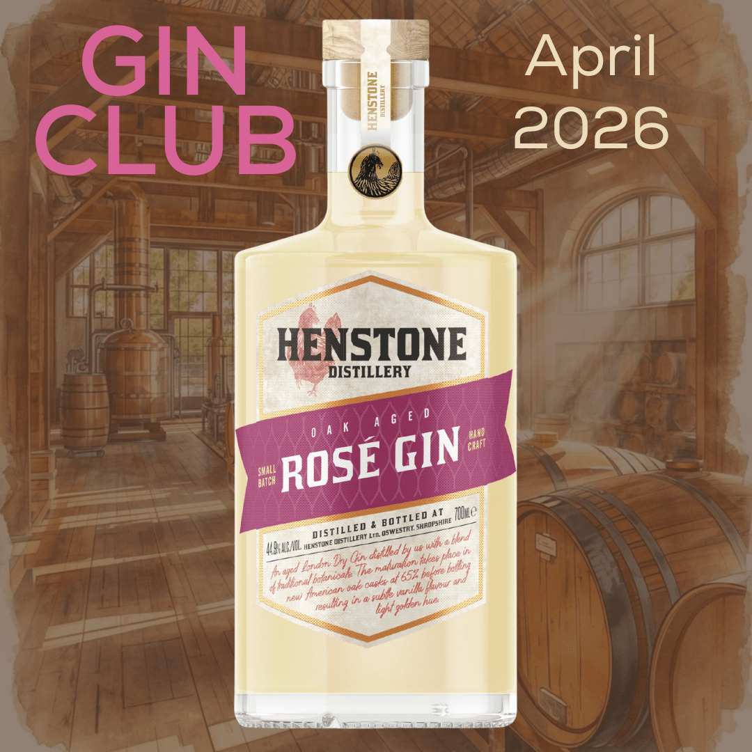Gin for April - Henstone Distillery Oak Aged Rosé Gin