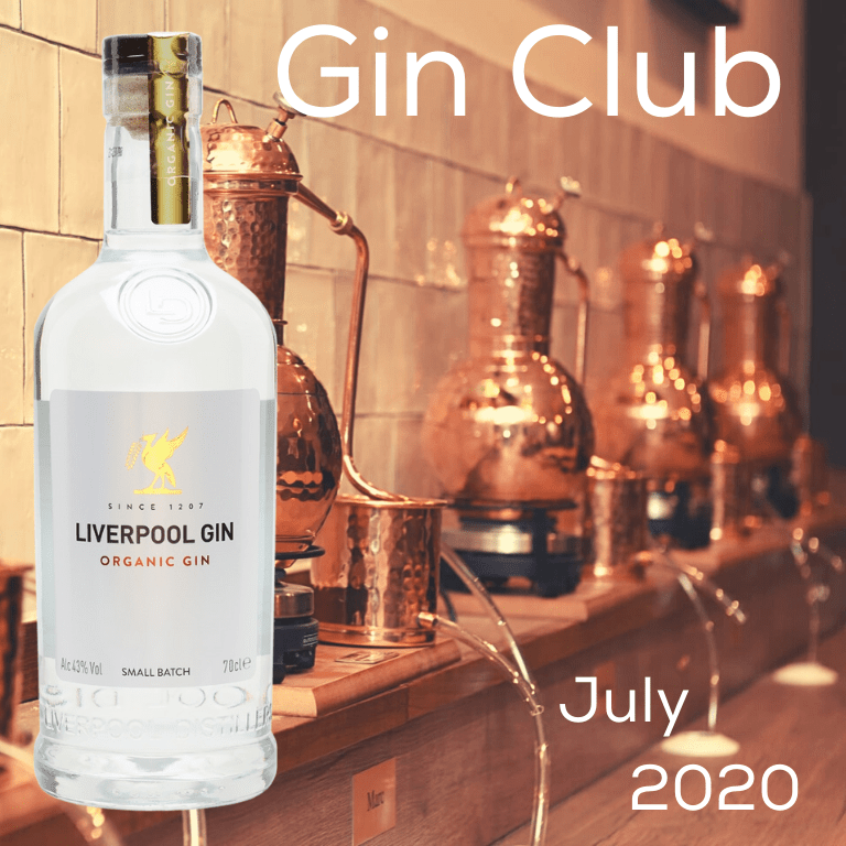 Gin for July - Liverpool Gin Distillery Organic Gin