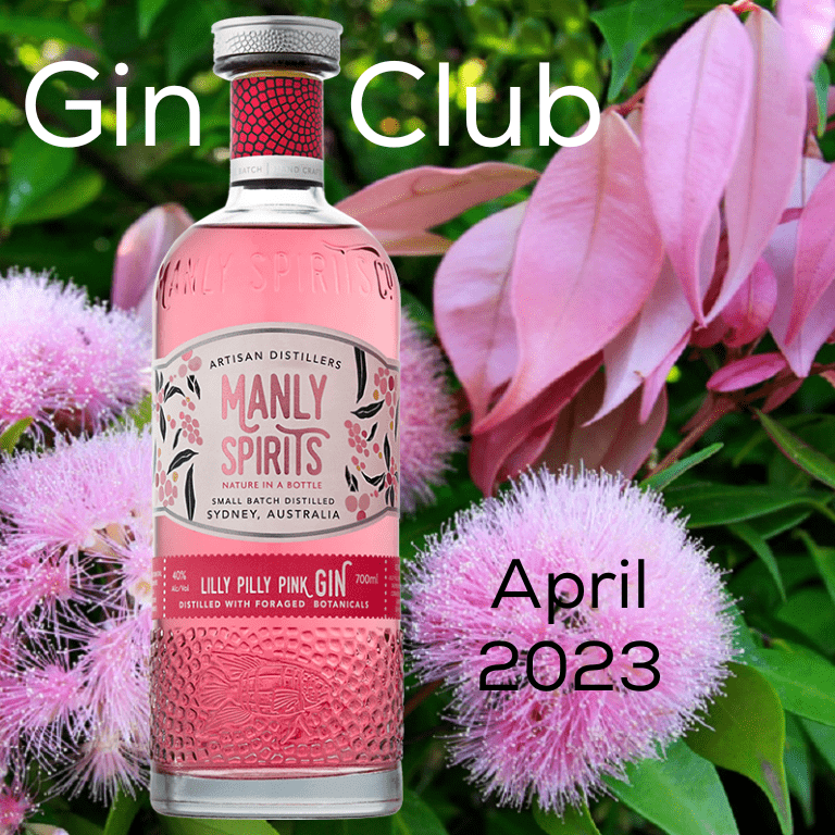 Gin for April 2023 - Manly Spirits Lilly Pilly Pink Gin