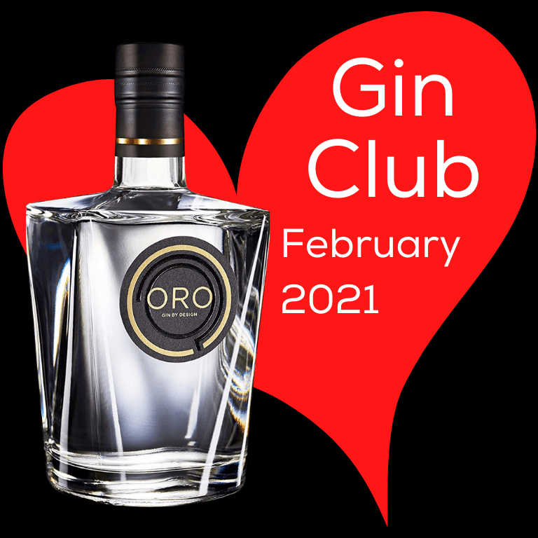 Gin for February - Oro Gin By Design
