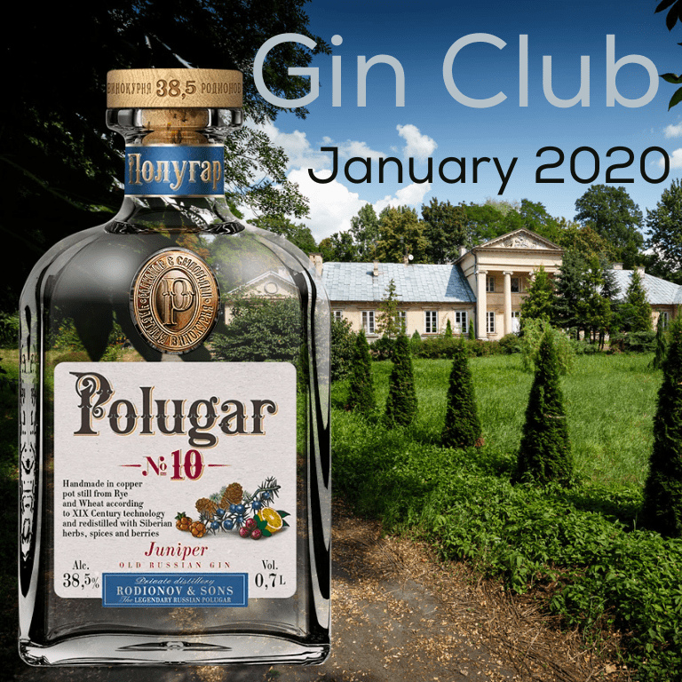 Gin for January - Polugar No.10 Juniper Old Russian Gin