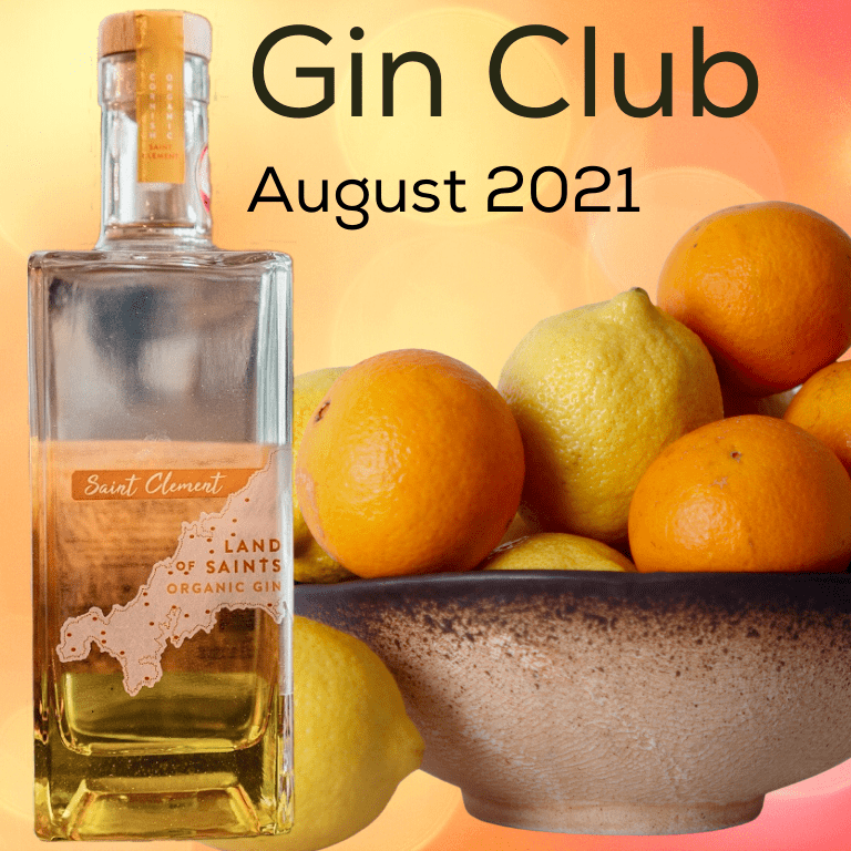 Gin for August 2021 - Land of Saints Saint Clement Organic London Dry