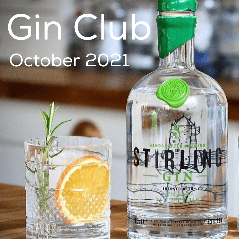 Gin for October 2021 - Stirling Gin
