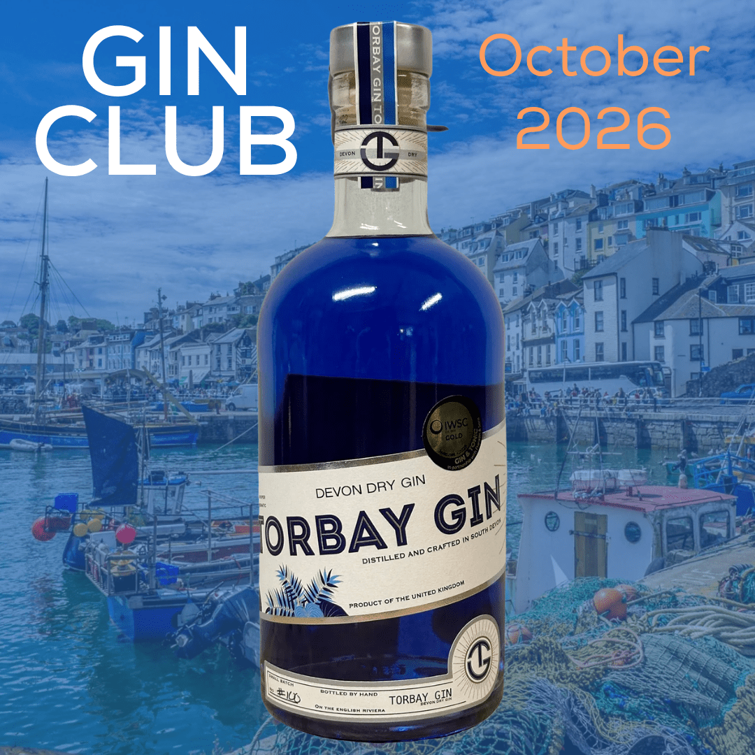 Gin for October  - Torbay Devon Dry Gin