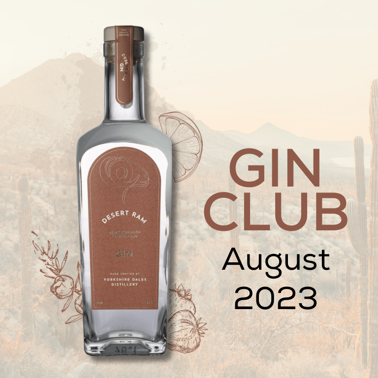 Gin for Aug - Yorkshire Dales Desert Ram Gin